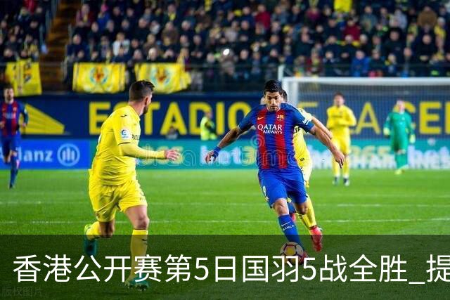 香港公开赛第5日国羽5战全胜 提前包揽混双冠亚军